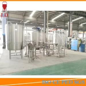 Mirror Polish Stainless Steel SUS304 Beer Brewing Brewery Fermenting Equipment Turnkey