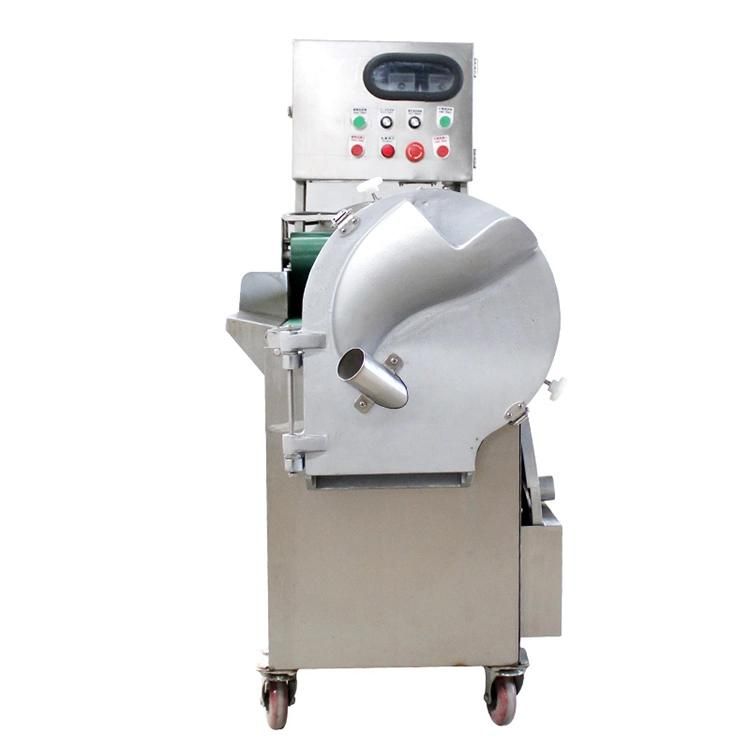 High Quality Leafy Vegetable Carrot Onion Potato Chip Electric Cutter Strip Cutting Machine Commercial Fruit Chopper Slicer