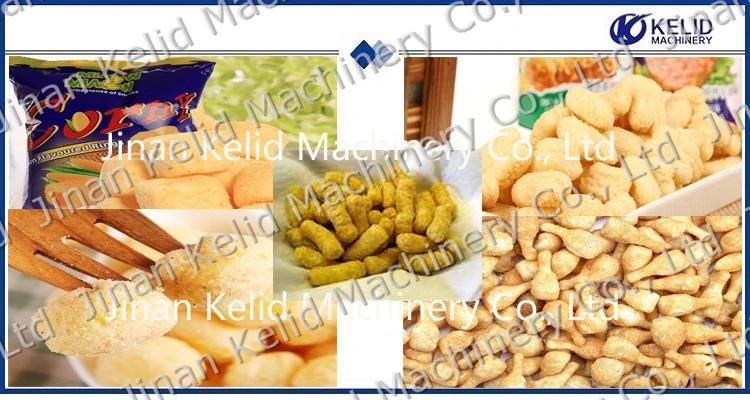 Chinese Manufacturer Automatic Puff Corn Chips Making Machine