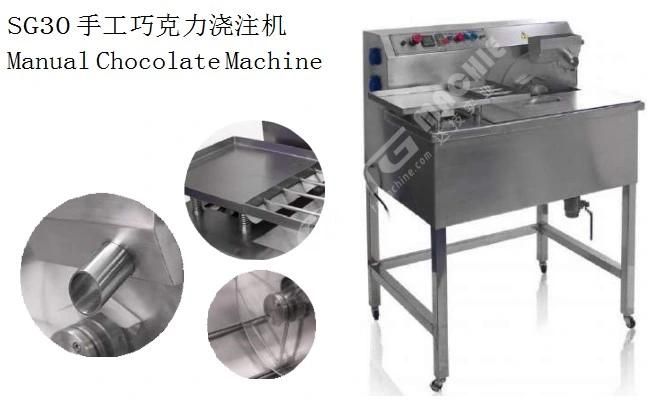 Practical and Commercial Chocolate Tempering and Enrobing Machine