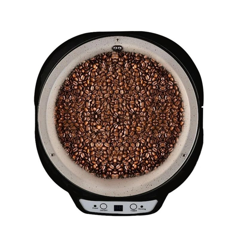 Coffee Roaster Machine Popcorn Coffee Bean Roasting Digital Display Countdown Function for Cafe Shop Home Household Use