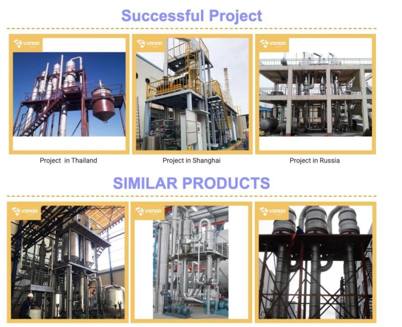 Sodium Chloride Ammonium Sulfate Three-Effect FC Evaporator/Crystallizer Forced Circulation Evaporator