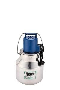 Electric Aluminum Milk Mixer with Plastic Lid