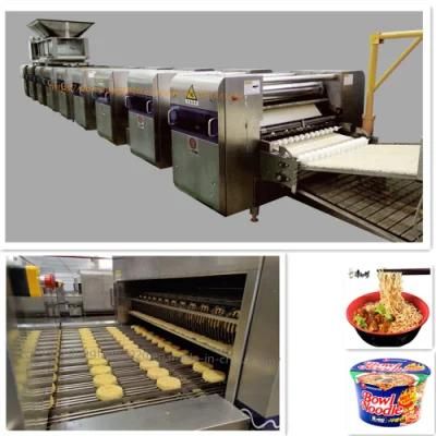 Noodles Machine Production Line Fried Round Instant Making Machine