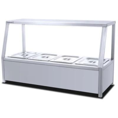 Commercial Electric Bain Marie with Glass Cover Bain Marie