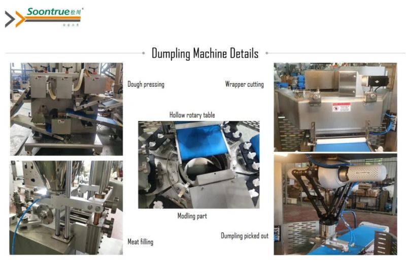 Good Quality Food Machine Hotsale Dumpling Making Machine Zk-3-Sj