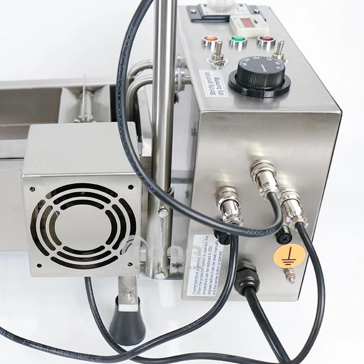 Industrial Electric Donut Makers Professional Electric Donut Fryer Commercial Automatic Single Row Conveyor Donut Making Kitchen Equipment