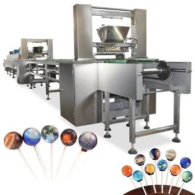 Automatic Galaxy Lollipop Production Line Lollipop Making Machine