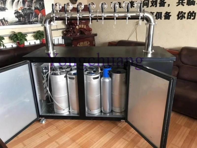 Factory Directly Sale Beer Dispenser Draft / Keg Beer Dispenser with CO2 Bottle and Beer Tank