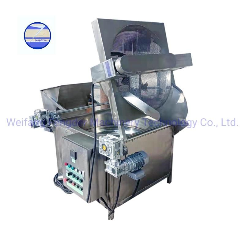 Industrial Food Frying Machine for Potato Chips/French Fries