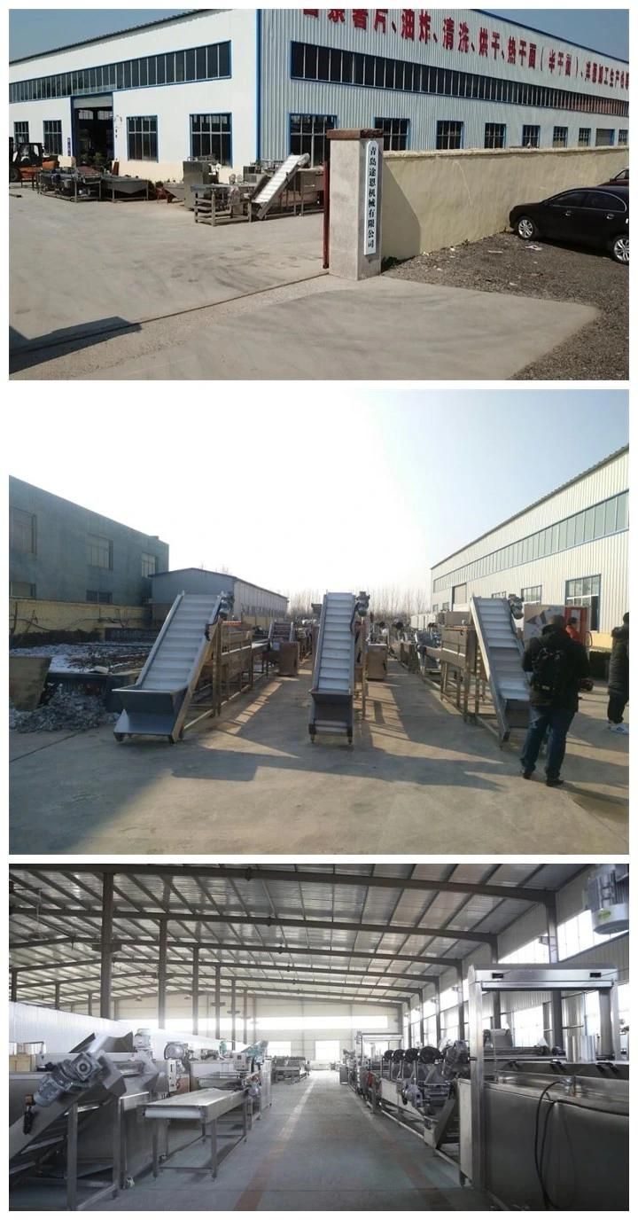 professional Potato Chips Frying Fried Production Line Frozen French Fries Processing Plant
