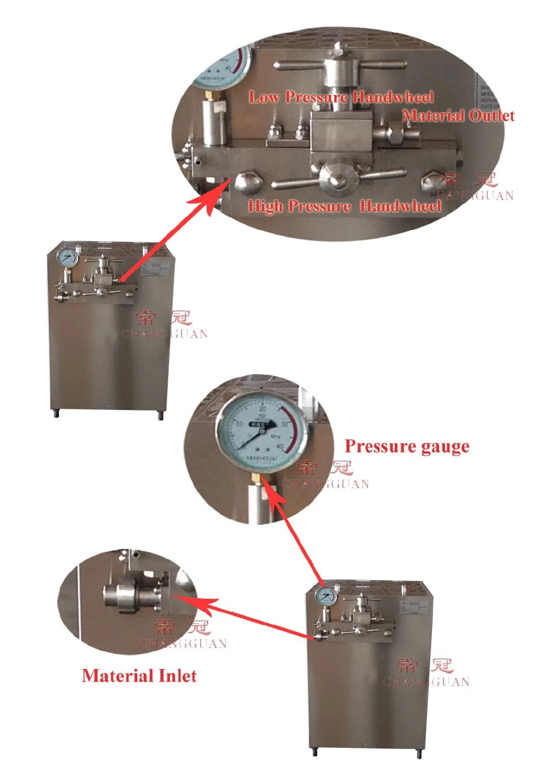 2000L/Hr High Pressure Milk Automatic Homogenizer (GJB2000-25)