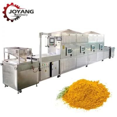 Curry Powder Microwave Drying Spice Sterilization Machine