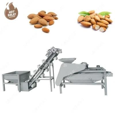 LG-Kx1 Full Automatic Small Nut Cracking Cracker Almond Breaking Machine