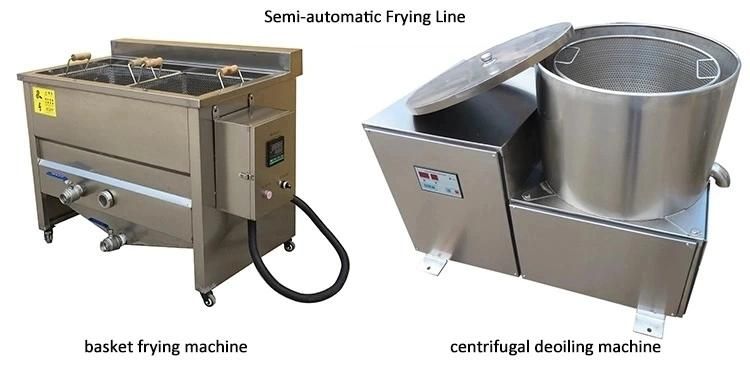 Chinese Industrial SUS304 Crisp Frying Machine Meet Frying Machine for Sale