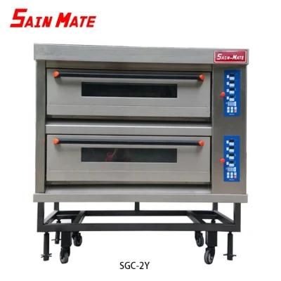 Customizable Electricity 8 Tray 2 Deck Oven