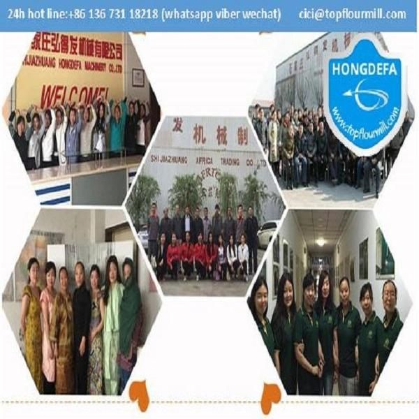 50t Super Fine Flour Maize Meal Milling Equipment for Good Quality
