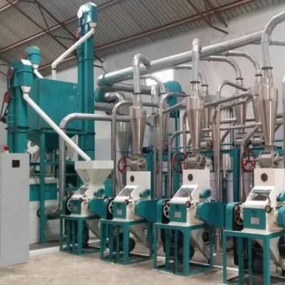 2021 30t/24h Maize Milling Machines for Zambia Maize Meal
