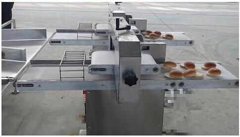 Automatic Hamburger Bun Slicer Burger Bread Cutting Slicing Machine