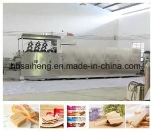China New Design Customized Chocolate Wafer Biscuit Making Machine