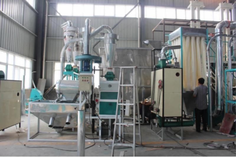 Maize Corn Eating Grits Making Machine