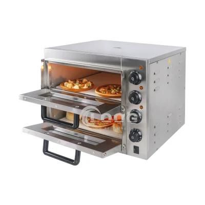 High Quality Best Selling Pizza Oven Maker Machine Electric Commercial Pizza Oven 2 Deck ...