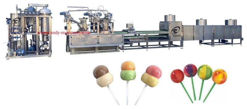 Automatic Lollipop Production Line with Mechanical System Lollipop Making Machine