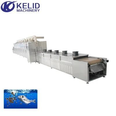 Tunnel - Belt Fish Feed Animals Pet Food Drying and Sterilization