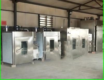 Ham Sausage Bacon Chicken Meat Smoking Machine Automatic Smokehouse Meat Processing Machine