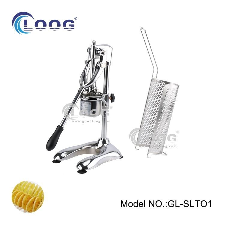Hand Press Long Fries Machine Deep Fryer Soft Mashed Potato Food Grade Slicer French Fries Extruder with Ce