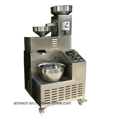 Mobile Type Commercial Oil Press Machine / Peanut Oil Press / Automatic Smart Cold Press ...