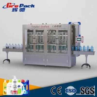 Touch Screen Control System Automatic Aseptic Hand Sanitizer Filling Machine