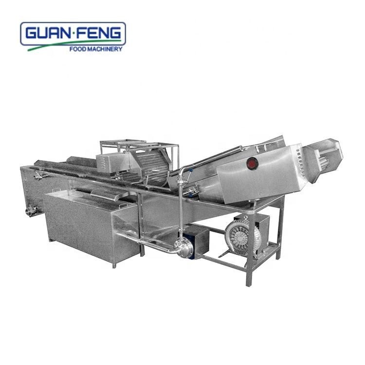 1000kg Industrial Vegetable and Fruit Bubble Cleaning Machine Washer