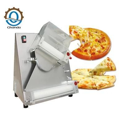 Automatic Pizza Dough Roller Machine Industrial Dough Roller Sheeter Pizza Base Making ...