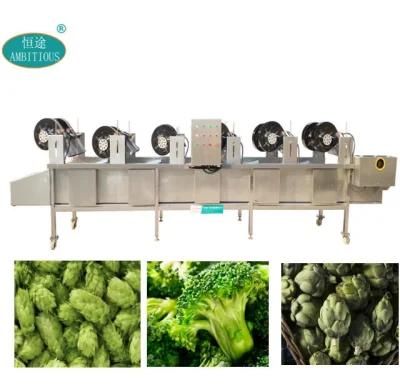 Fruits and Vegetavles Cleaning Air Drying Machine Air Dryer Production Line
