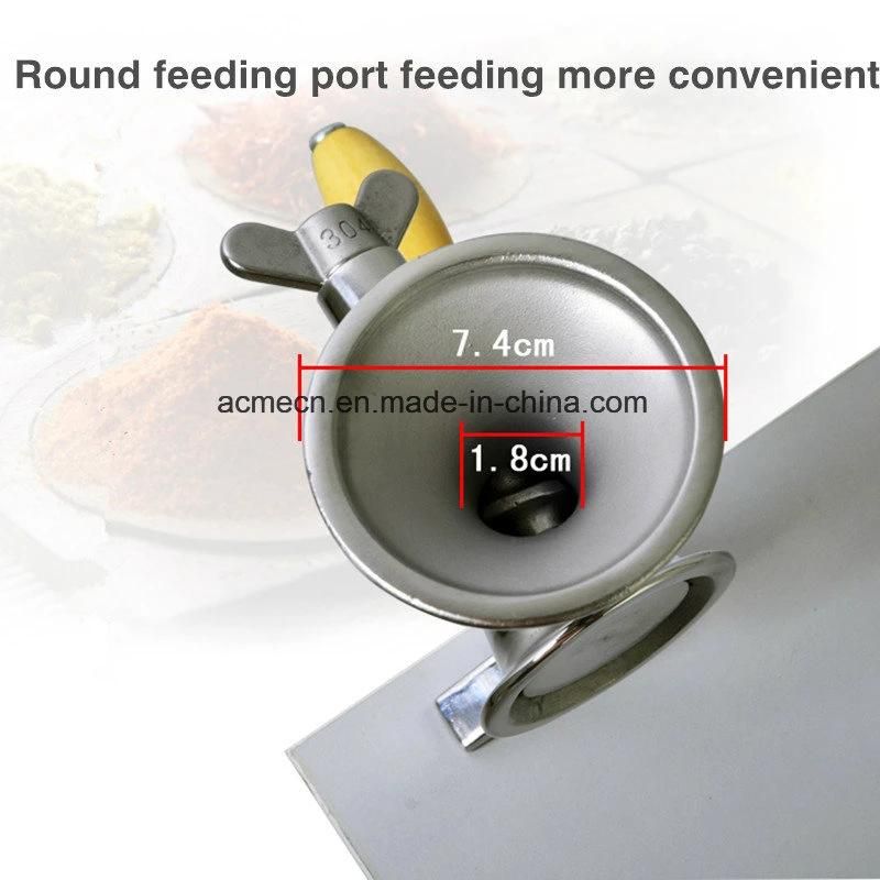 Household Mini Manual Medicinal Materials Pulverizer Chili Flour Making Machine