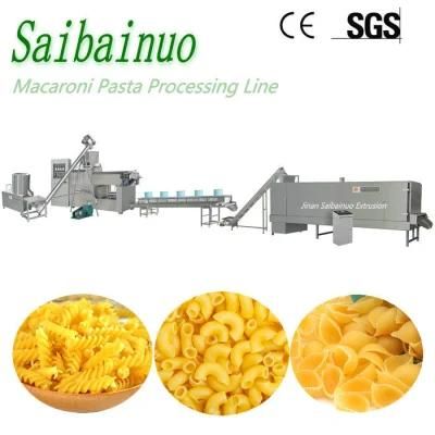 Industrial Automatic Macaroni Making Extruder Machine Pasta Processing Line