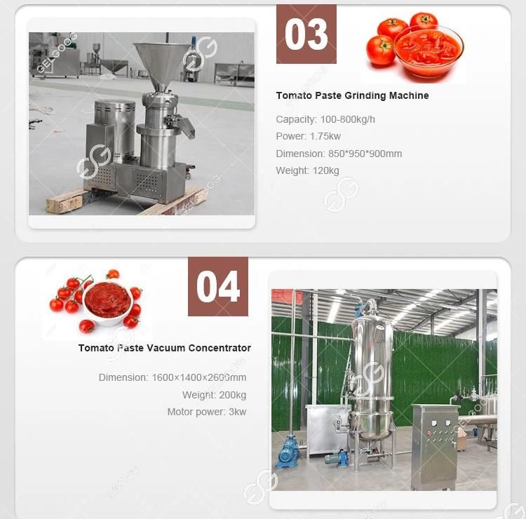 Small Quantity Automatic Food Tomatoes Sweet Paste Machine Tomato Paste Ketchup Making Production Line