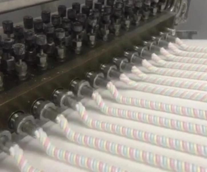 Full Automatic Marshmallow Depositing Production Line Filling Applicable