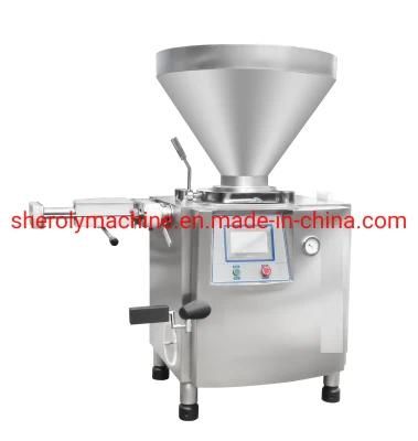 Two Speed Electrical Sausage Making Machine Sausage Stuffer &amp; Commerical Use with 4 ...