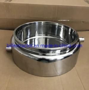 12inch Stainless Steel Jacketed Collection Pod with Inlet and Outlet Port