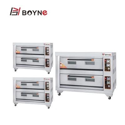 Bread Baking Pizza Baking Machine Three Layer Nine Trays Gas Oven