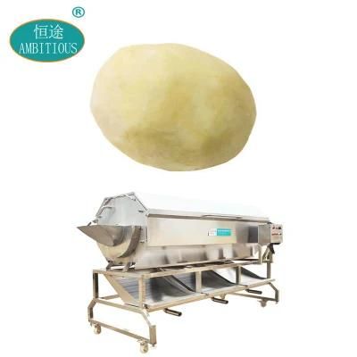 Potatoes Chips Machines Washing Cleaning Potato Skin Peeler Machine