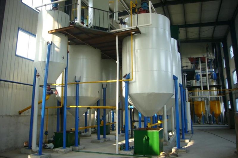 2019 New Design Rice Bran Oil Refining Plant