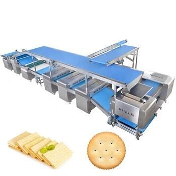 250kg Per Hour Full Automatic Biscuit Production Line