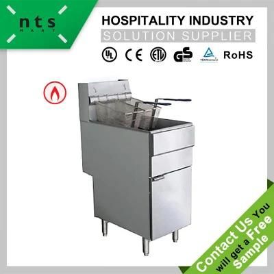 Potato Chips Fried Chicken Deep Fryer, Gas Fryer