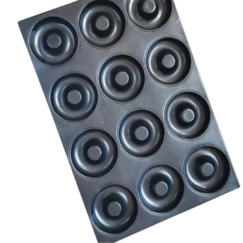 Bakeware for Bakery and Confectionery 12 Multi-Link Cake Mould Non-Stick with Donut Baking Pan