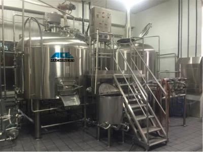 Price of Turnkey Project Industrial Beer Brewing Equipment Production Line 200L 500L 1000L ...