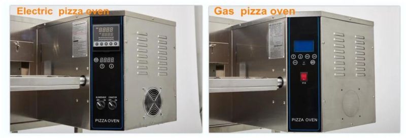 Hot Air Circulation Commercial Oven Gas Conveyor Pizza Oven