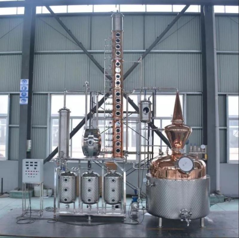 Home DIY 100L 200L 300L Customized Spirits Gin Rum Fruit Spirits Distillation Plant